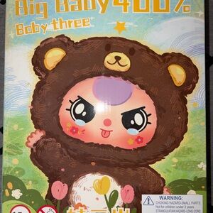 Baby Three Big Baby 400% Plush Character Toy - Brown
